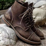 Bottes Homme Cuir Hiver Élégantes et Confortables-2