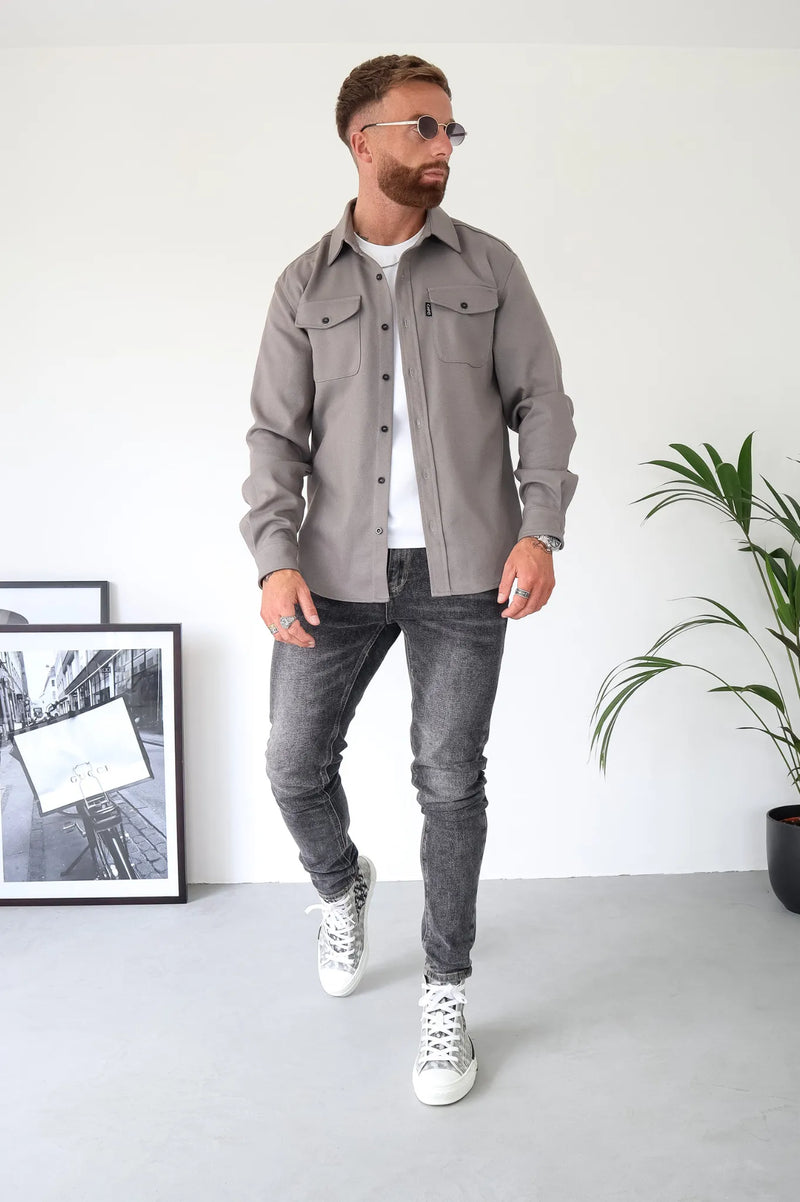 Daan | Veste-chemise moderne homme