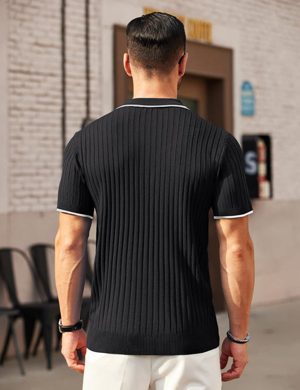 Lars | Polo Décontracté Homme Chic-2
