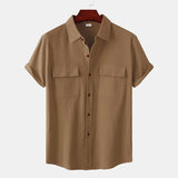 Variant image for Homme | Chemise En Lin À Manches Courtes-46