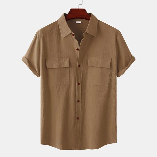 Variant image for Homme | Chemise En Lin À Manches Courtes-46
