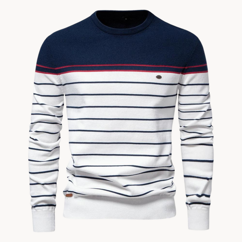 Finn | Trui pour Homme au Design Rayé Breton