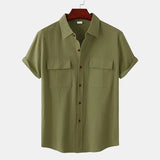 Variant image for Homme | Chemise En Lin À Manches Courtes-51