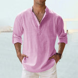 Eden | Chemise En Lin Homme à Manches Longues-6