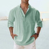 Variant image for Eden | Chemise En Lin Homme à Manches Longues-43
