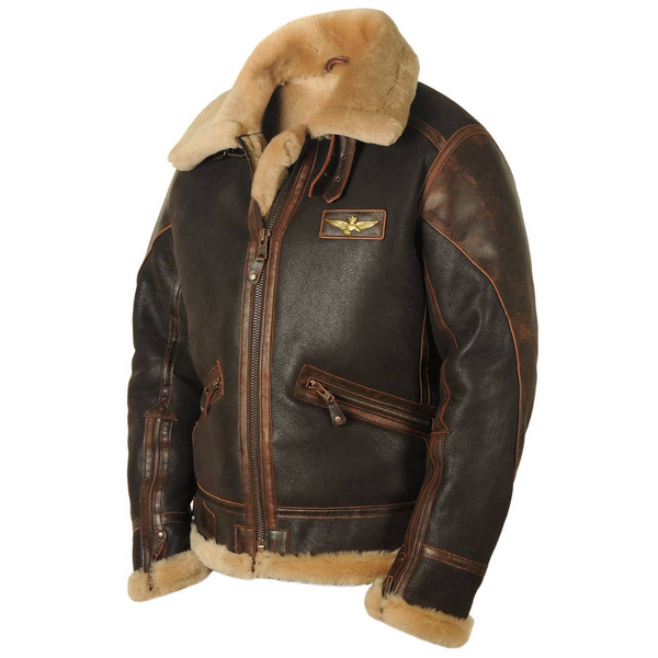 Luca Aviatore | Manteau d'hiver pilote pour homme
