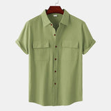 Variant image for Homme | Chemise En Lin À Manches Courtes-56
