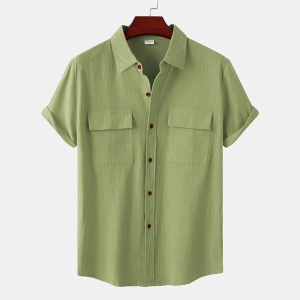 Variant image for Homme | Chemise En Lin À Manches Courtes-56