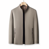 Veste Homme Tissu Léger Bomber Élégante Ajustement Sur Mesure-3