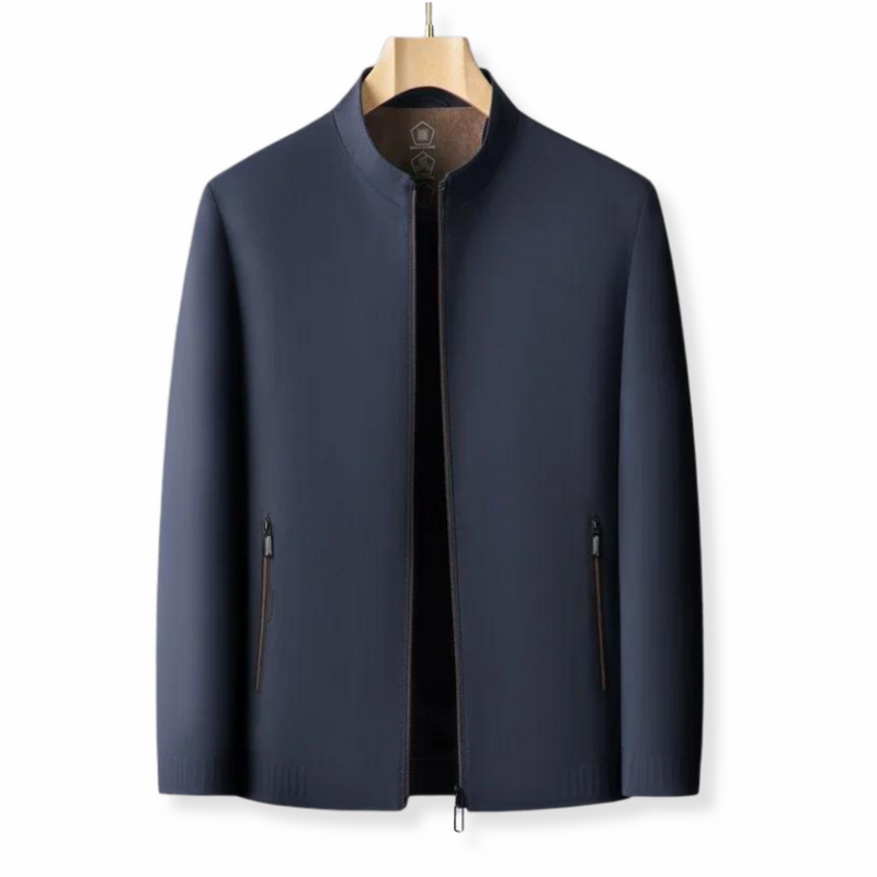 Veste Homme Tissu Léger Bomber Élégante Ajustement Sur Mesure-2