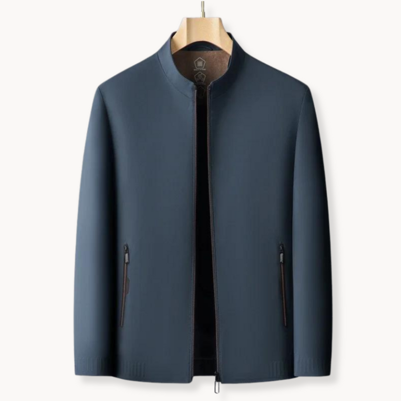 Variant image for Veste Homme Tissu Léger Bomber Élégante Ajustement Sur Mesure-11