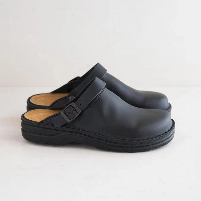 Benno | Pantoufles en cuir pour homme