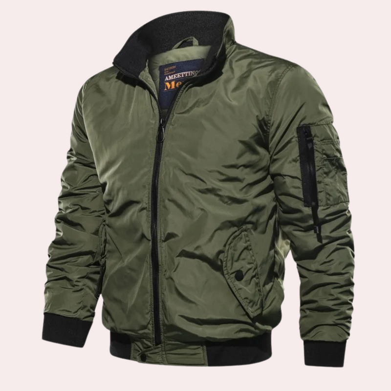 Variant image for Veste Bomber Coupe-Vent Élégante Homme-1