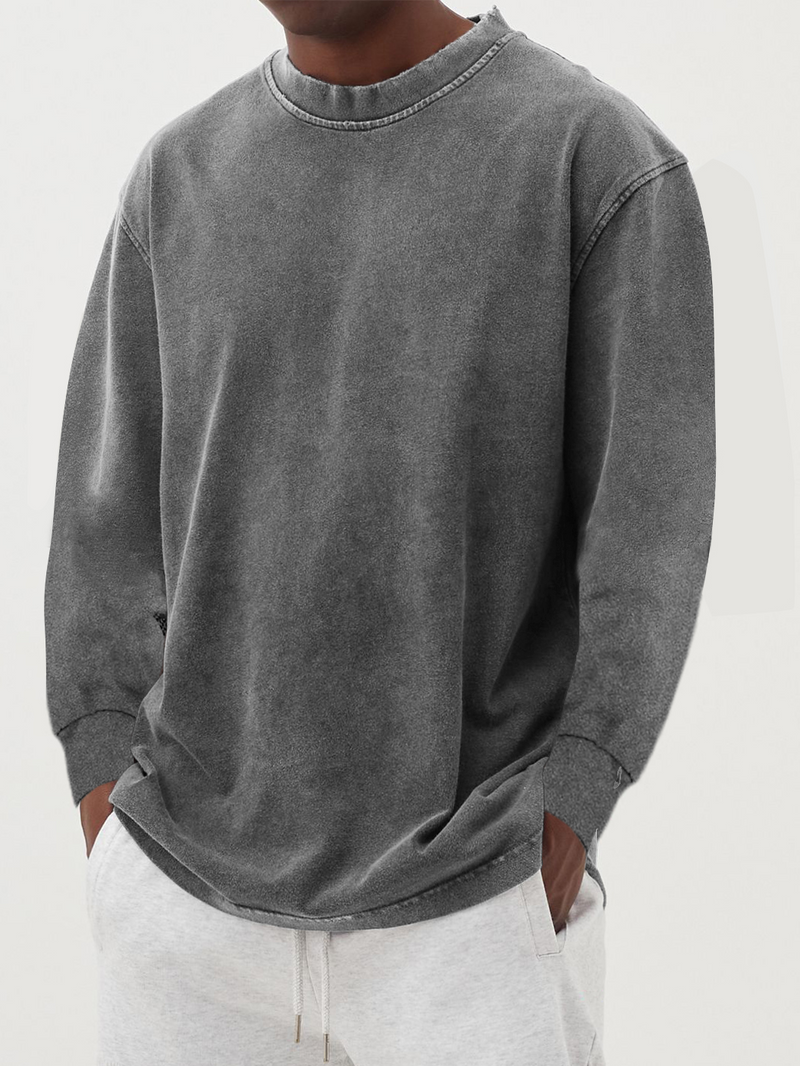 Rhodos | Pull à col rond pour hommes