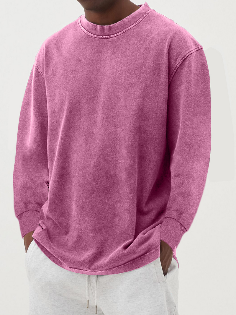 Rhodos | Pull à col rond pour hommes