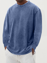 Rhodos | Pull à col rond pour hommes