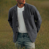 Gilet Élégant avec Fermeture à Boutons