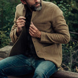 Gilet Élégant avec Fermeture à Boutons