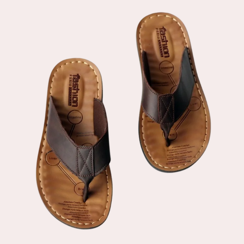 Lowell | Mules en Cuir pour Homme