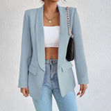 Variant image for Nienke | Blazer Élégant Noir Femme-43