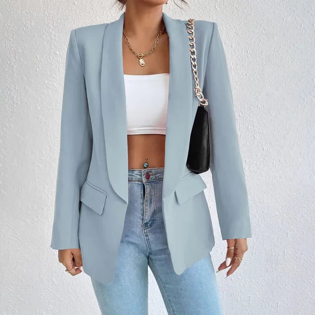 Variant image for Nienke | Blazer Élégant Noir Femme-43