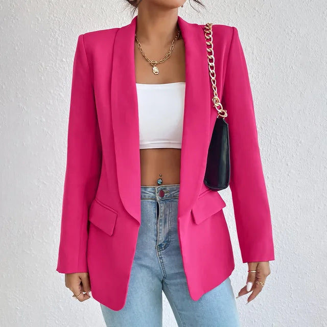 Variant image for Nienke | Blazer Élégant Noir Femme-57