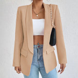 Variant image for Nienke | Blazer Élégant Noir Femme-50