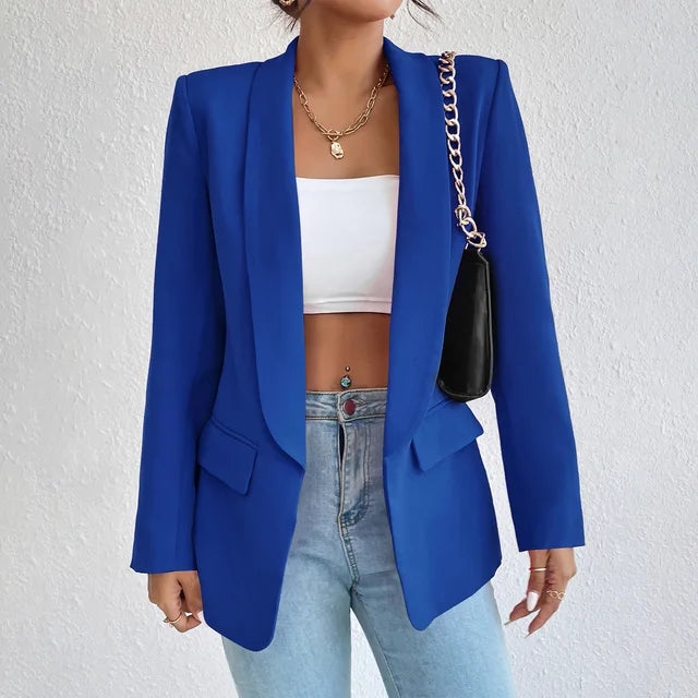 Variant image for Nienke | Blazer Élégant Noir Femme-12