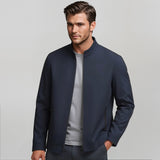 Variant image for Veste Homme Tissu Léger Bomber Élégante Ajustement Sur Mesure-1