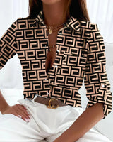 Chemisier Femme à Rayures Maritimes en Tissu Léger-3