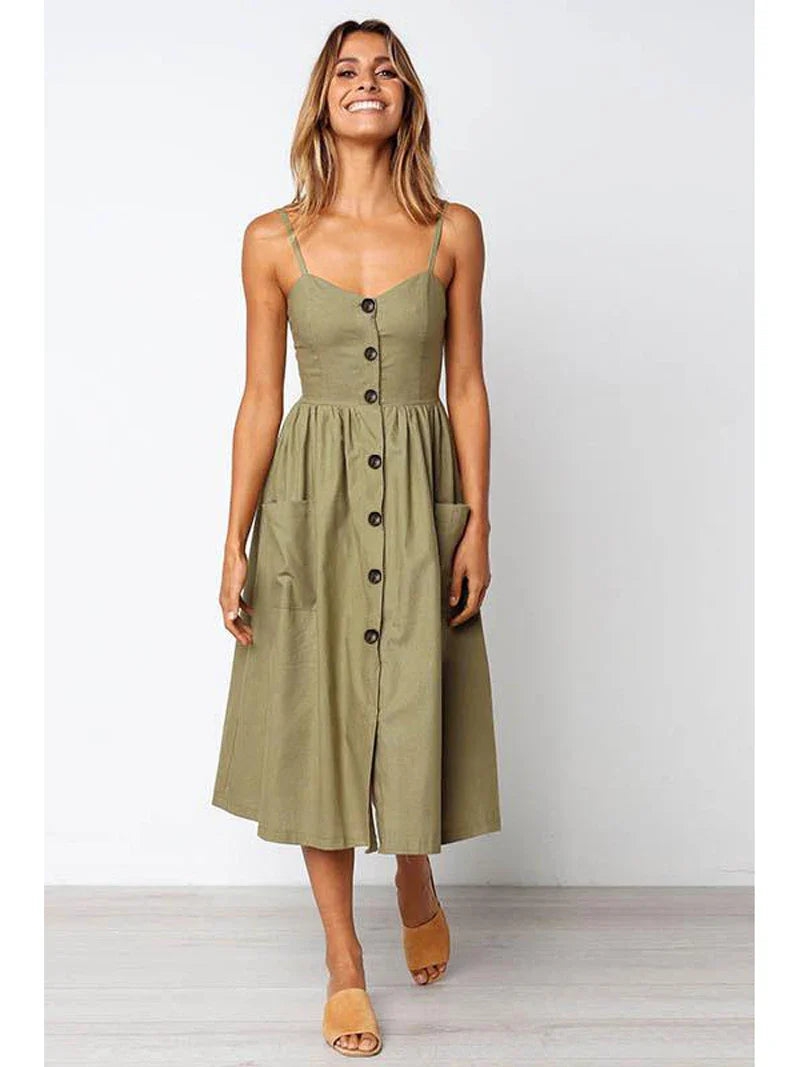 La Parisienne | Robe d’été longue et élégante