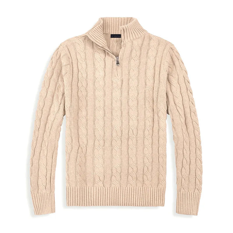 Marcel | Pull à Demi-Zip Old Money