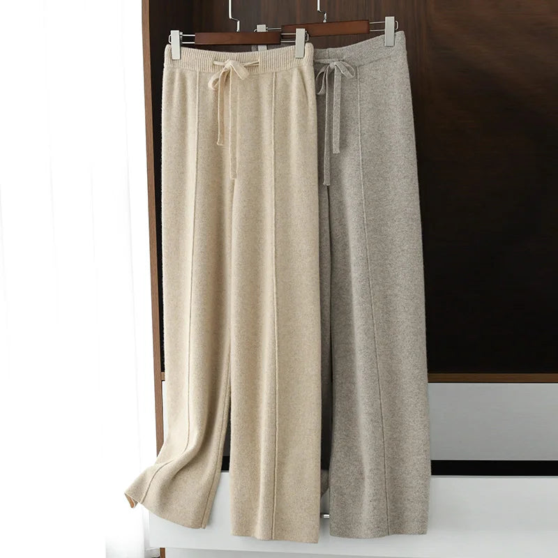 Blair | Pantalon Élégant en Cachemire pour Femmes
