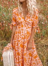 Variant image for Robe d'Été Femme Chic en Tissu Doux Longue-2