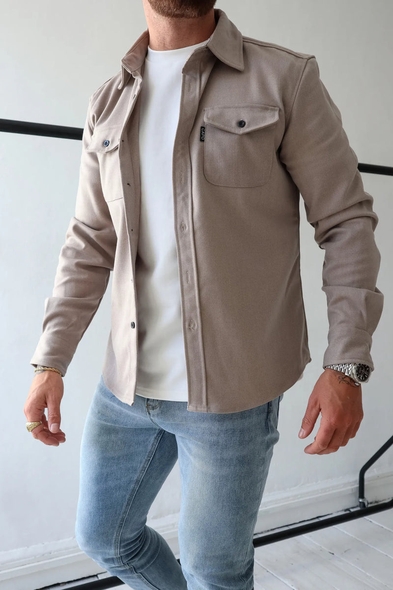 Daan | Veste-chemise moderne homme