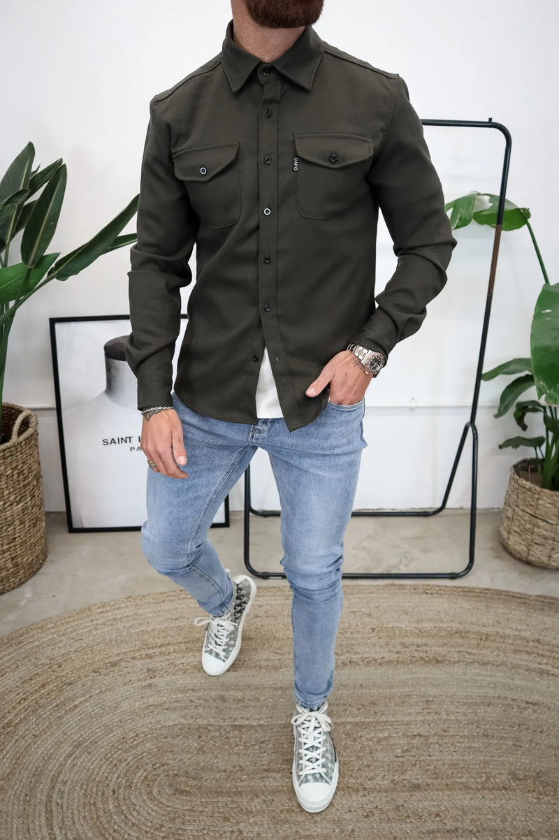 Daan | Veste-chemise moderne homme