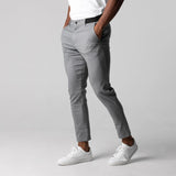 Eden | Pantalon Chino Homme Beige Slim-1