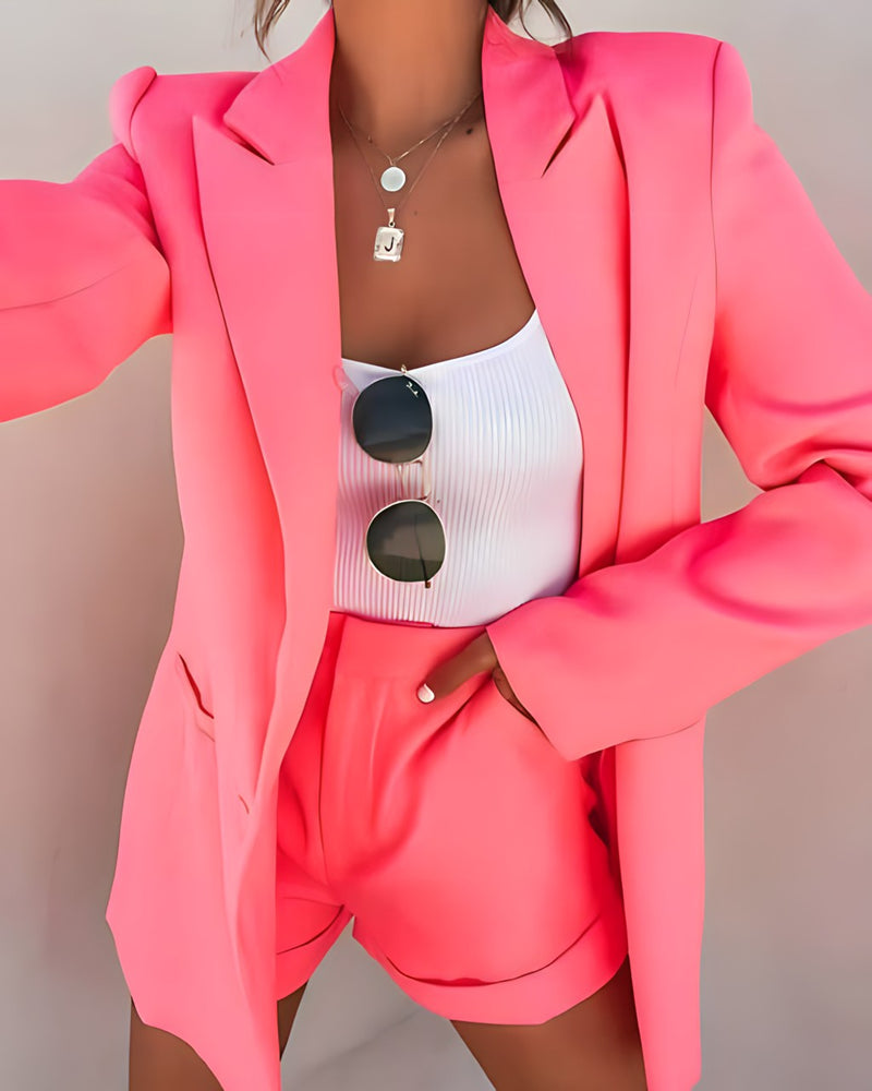 Camille | Blazer et Short Élégants