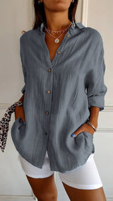 Élise | Blouse Élégante et Confortable