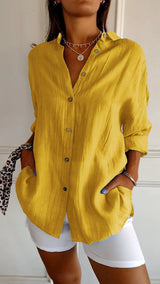 Élise | Blouse Élégante et Confortable