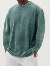 Rhodos | Pull à col rond pour hommes