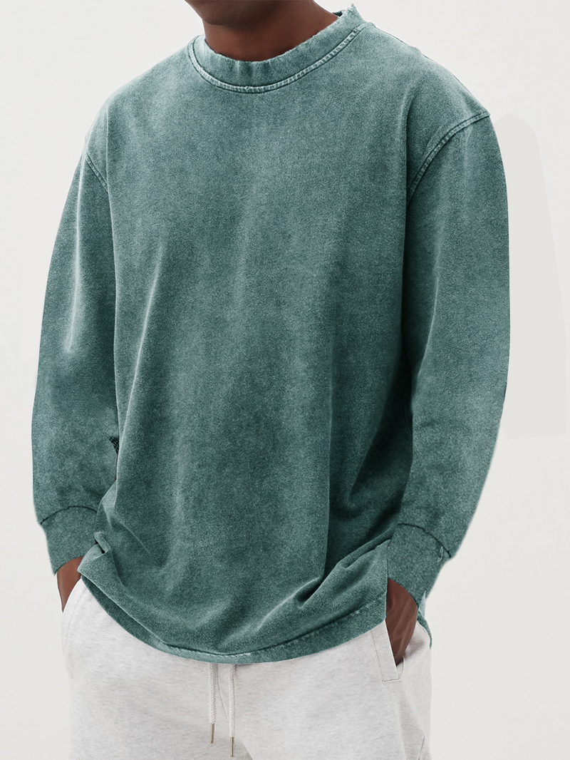 Rhodos | Pull à col rond pour hommes