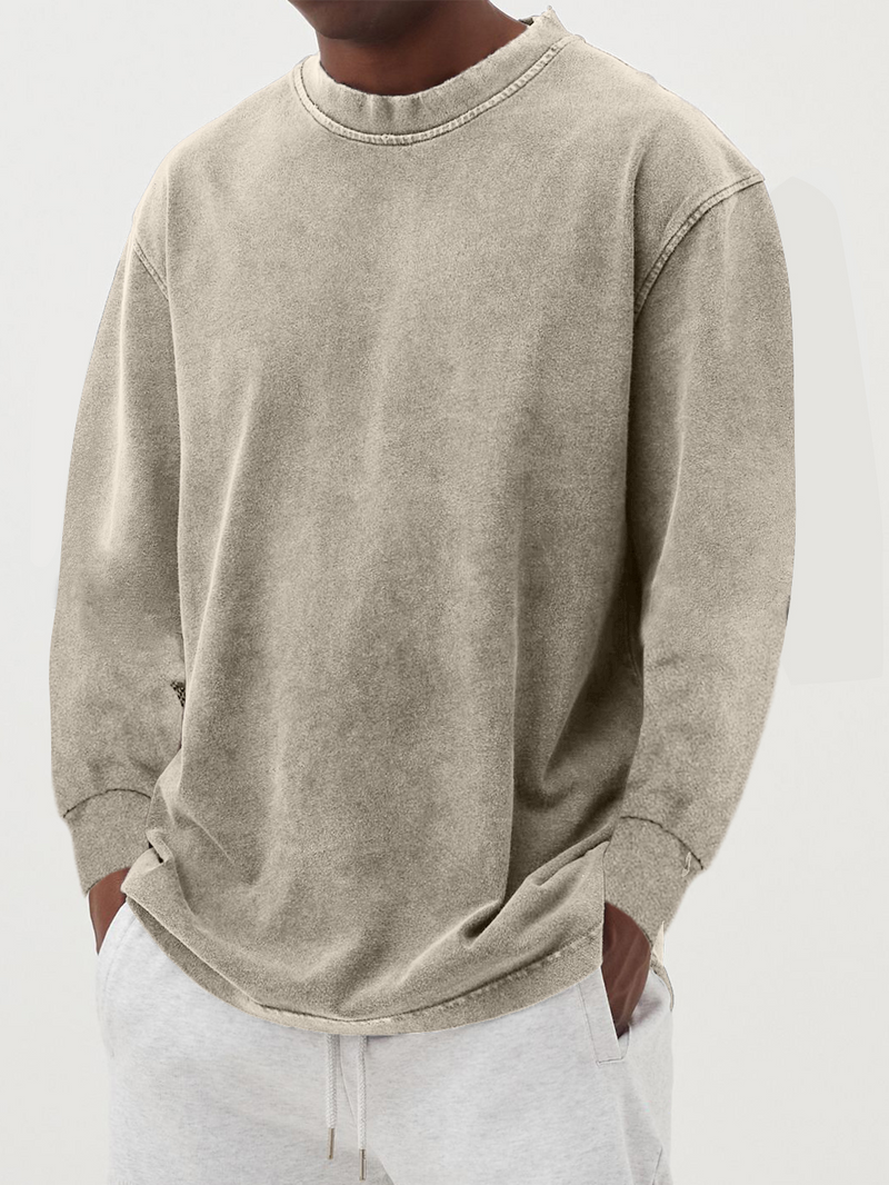 Rhodos | Pull à col rond pour hommes